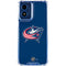 NHL Columbus Blue Jackets Logo Moto G 5G (2024) Clear Case