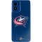 NHL Columbus Blue Jackets Logo Moto G Play 4G (2024) Skin