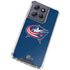 NHL Columbus Blue Jackets Logo Moto G Play 5G (2025) Clear Case