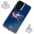 NHL Columbus Blue Jackets Logo Moto G Power 5G (2024) Clear Case