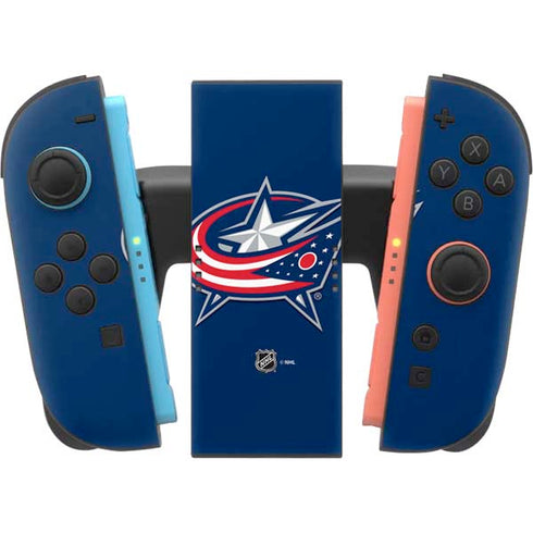 NHL Columbus Blue Jackets Logo Nintendo Switch 2 (2025) Joy-Con Controller Skin