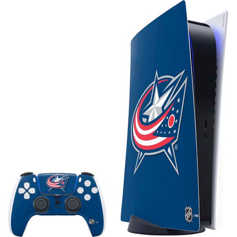 NHL Columbus Blue Jackets Logo PlayStation PS5 Skins