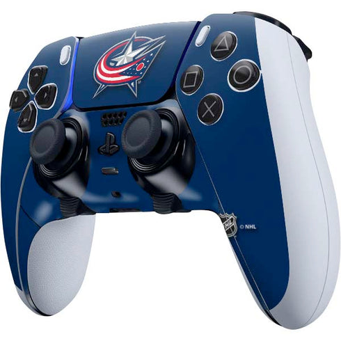 NHL Columbus Blue Jackets Logo PS5 DualSense Edge Pro Controller Skin