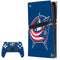 NHL Columbus Blue Jackets Logo PS5 Pro Bundle Skin