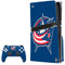 NHL Columbus Blue Jackets Logo PS5 Pro Disk Bundle Skin