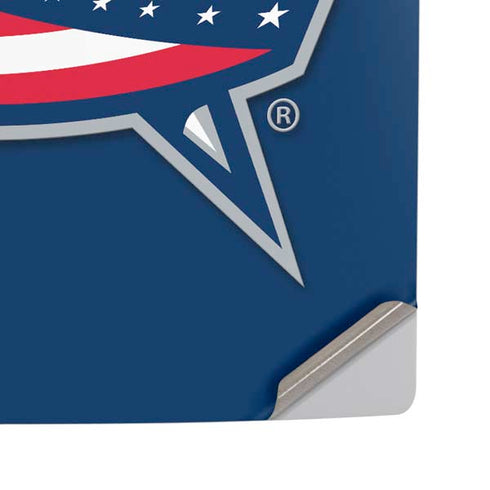 NHL Columbus Blue Jackets Logo PS5 Pro Disk Console Skin
