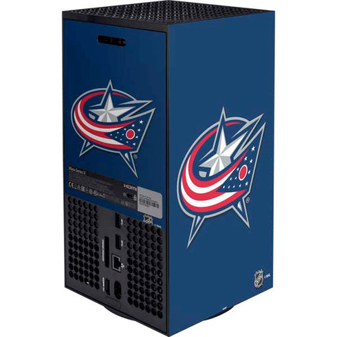 NHL Columbus Blue Jackets Logo Xbox Series X Bundle Skin