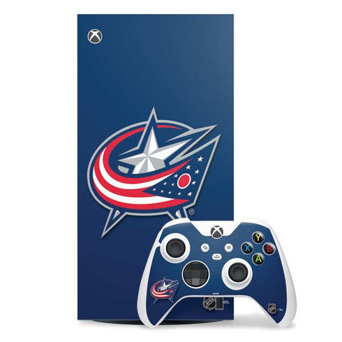 NHL Columbus Blue Jackets Logo Xbox Series X Skins