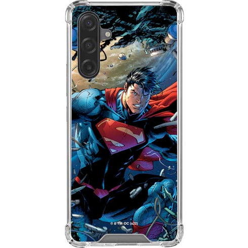 DC Comics Superman Unchained #1 Original Cover Galaxy A17 Clear Case