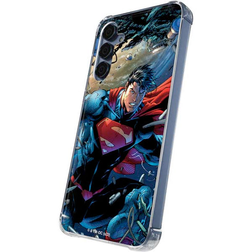 DC Comics Superman Unchained #1 Original Cover Galaxy A35 5G Clear Case