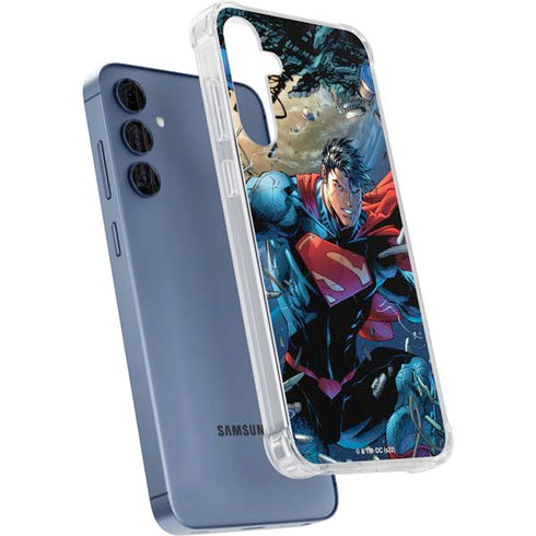 DC Comics Superman Unchained #1 Original Cover Galaxy A35 5G Clear Case