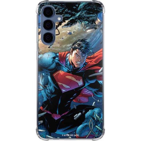 DC Comics Superman Unchained #1 Original Cover Galaxy A55 5G Clear Case
