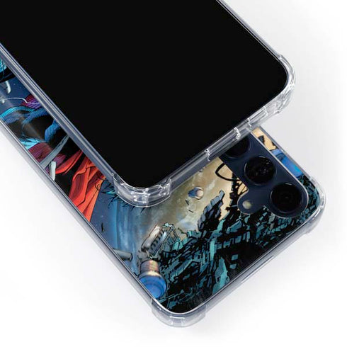 DC Comics Superman Unchained #1 Original Cover Galaxy A55 5G Clear Case