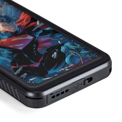 DC Comics Superman Unchained #1 Original Cover Galaxy S24 Plus Waterproof Case