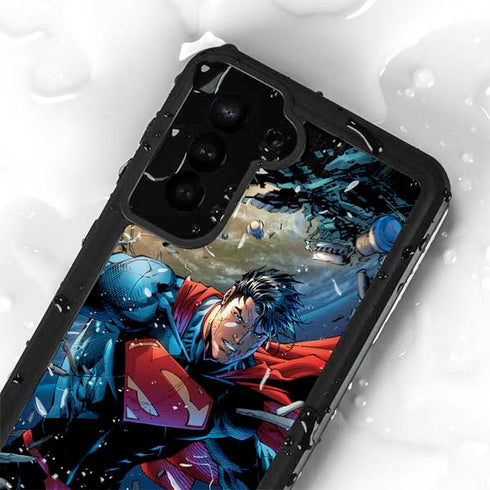 DC Comics Superman Unchained #1 Original Cover Galaxy S24 Plus Waterproof Case