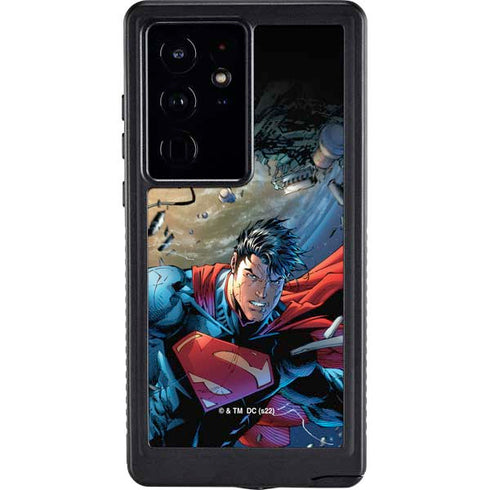 DC Comics Superman Unchained #1 Original Cover Galaxy S24 Ultra Waterproof Case