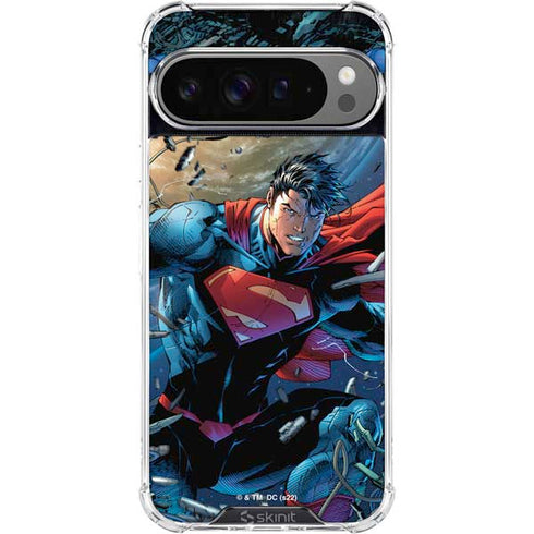 DC Comics Superman Unchained #1 Original Cover Google Pixel 10 Pro XL Clear Case