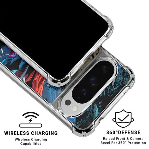 DC Comics Superman Unchained #1 Original Cover Google Pixel 10 Pro XL Clear Case