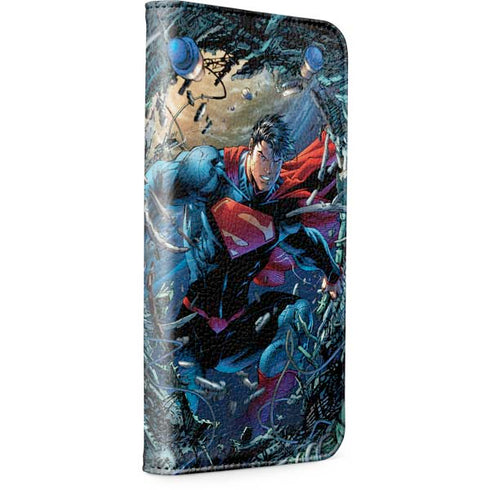 DC Comics Superman Unchained #1 Original Cover iPhone 15 Plus Folio Case