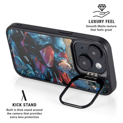 DC Comics Superman Unchained #1 Original Cover iPhone 15 Plus Kickstand Case