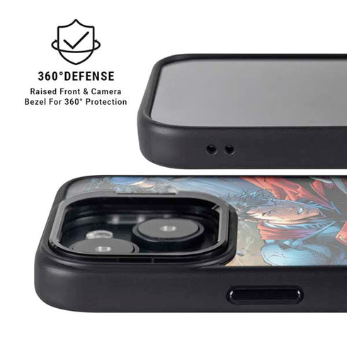 DC Comics Superman Unchained #1 Original Cover iPhone 15 Plus Kickstand Case