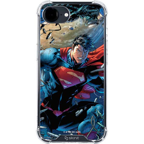 DC Comics Superman Unchained #1 Original Cover iPhone 16e Clear Case