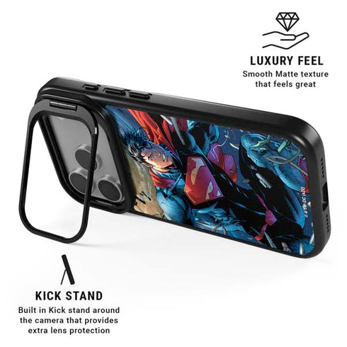DC Comics Superman Unchained #1 Original Cover iPhone 17 Pro Kickstand Case