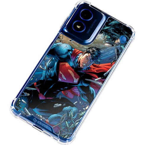 DC Comics Superman Unchained #1 Original Cover Moto G Play 4G (2024) Clear Case