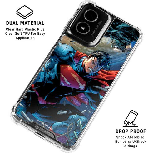 DC Comics Superman Unchained #1 Original Cover Moto G Power 5G (2024) Clear Case