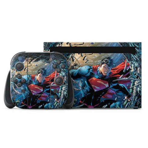 DC Comics Superman Unchained #1 Original Cover Nintendo Switch 2 (2025) with Joy-Con Skin