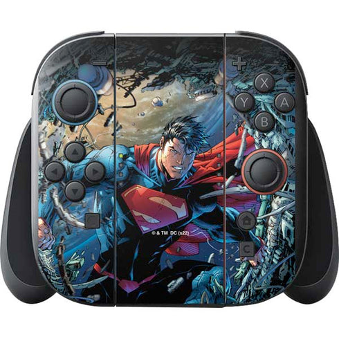 DC Comics Superman Unchained #1 Original Cover Nintendo Switch 2 (2025) with Joy-Con Skin