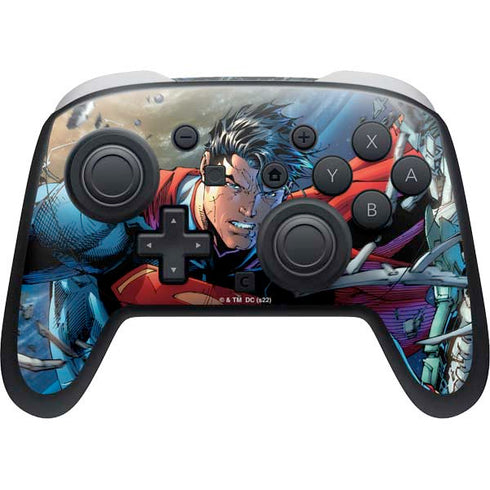 DC Comics Superman Unchained #1 Original Cover Nintendo Switch 2 (2025) Pro Controller Skin