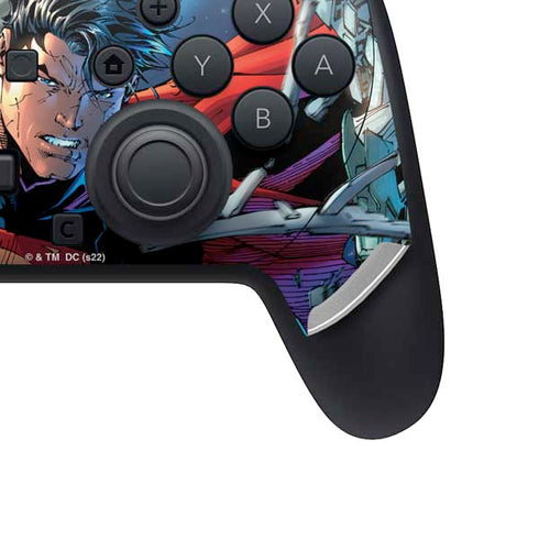 DC Comics Superman Unchained #1 Original Cover Nintendo Switch 2 (2025) Pro Controller Skin