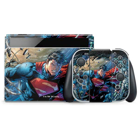 DC Comics Superman Unchained #1 Original Cover Nintendo Skins