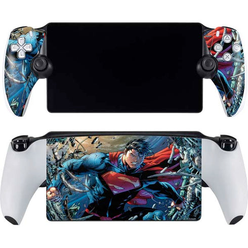 DC Comics Superman Unchained #1 Original Cover PlayStation Portal Remote Player Skin