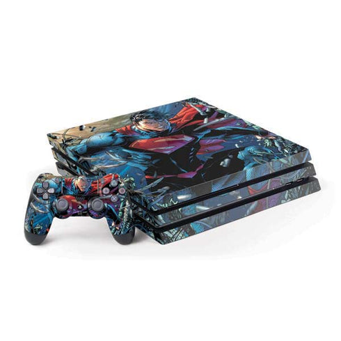 DC Comics Superman Unchained #1 Original Cover PlayStation PS4 Skins