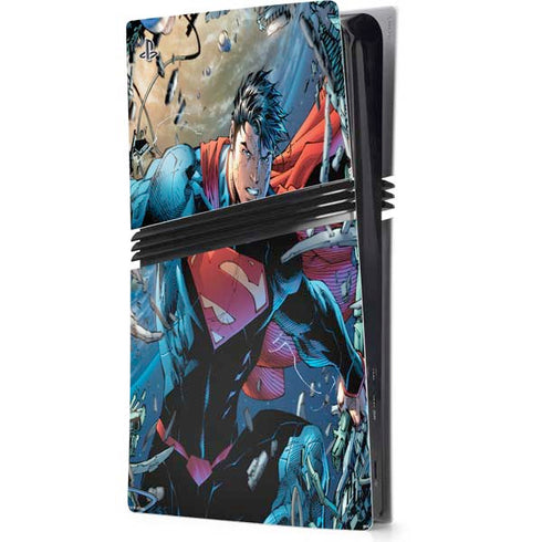 DC Comics Superman Unchained #1 Original Cover PS5 Pro Console Skin