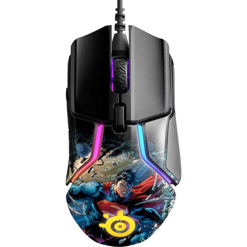 DC Comics Superman Unchained #1 Original Cover SteelSeries Rival 600 Gaming Mouse Skin