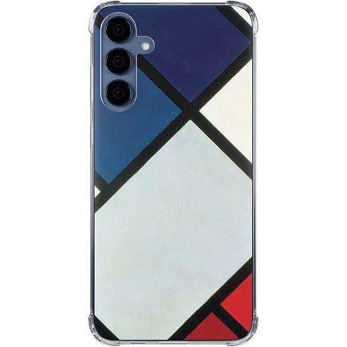 Theo van Doesburg Contra-Composition of Dissonances XVI Galaxy A35 5G Clear Case