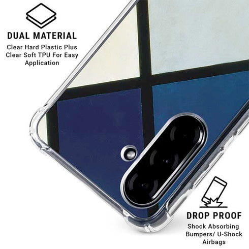 Theo van Doesburg Contra-Composition of Dissonances XVI Galaxy A36 5G Clear Case