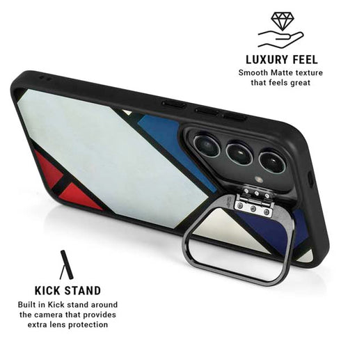 Theo van Doesburg Contra-Composition of Dissonances XVI Galaxy S25 Kickstand Case