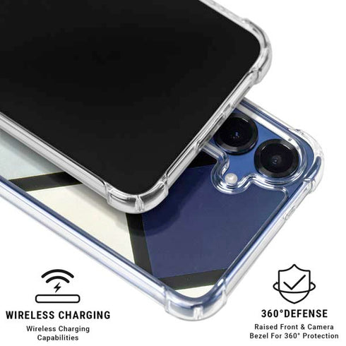 Theo van Doesburg Contra-Composition of Dissonances XVI Galaxy S25 Clear Case