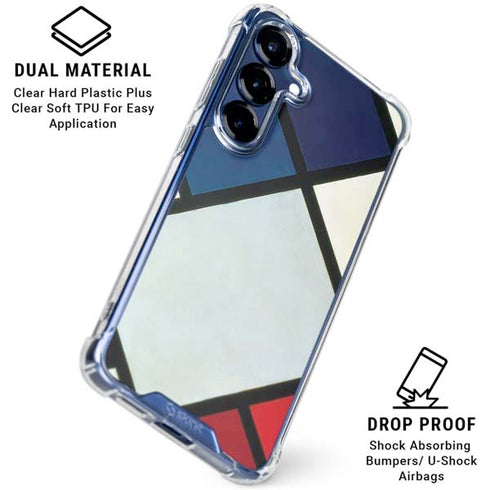 Theo van Doesburg Contra-Composition of Dissonances XVI Galaxy S25 Clear Case