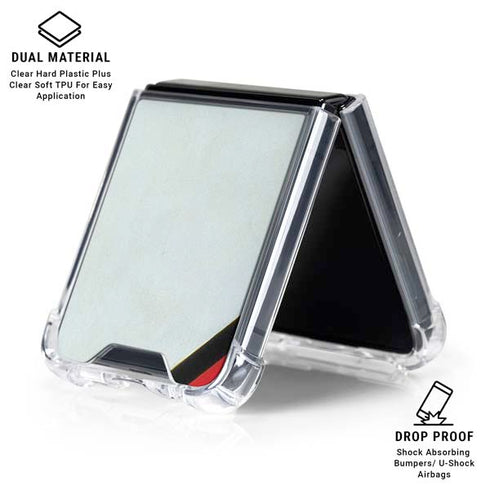 Theo van Doesburg Contra-Composition of Dissonances XVI Galaxy Z Flip6 Clear Case