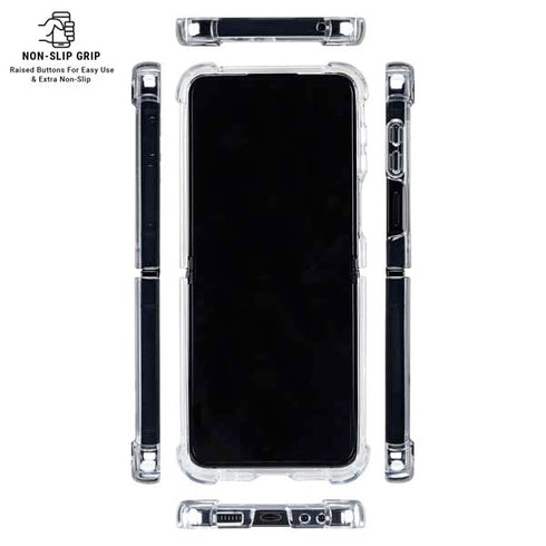 Theo van Doesburg Contra-Composition of Dissonances XVI Galaxy Z Flip6 Clear Case