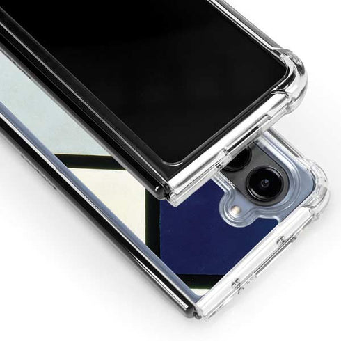 Theo van Doesburg Contra-Composition of Dissonances XVI Galaxy Z Fold5 5G Clear Case