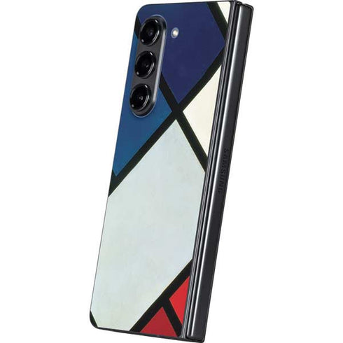 Theo van Doesburg Contra-Composition of Dissonances XVI Galaxy Z Fold5 5G Skin