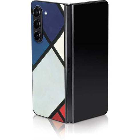 Theo van Doesburg Contra-Composition of Dissonances XVI Galaxy Z Fold5 5G Skin