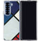 Theo van Doesburg Contra-Composition of Dissonances XVI Galaxy Z Fold6 Clear Case