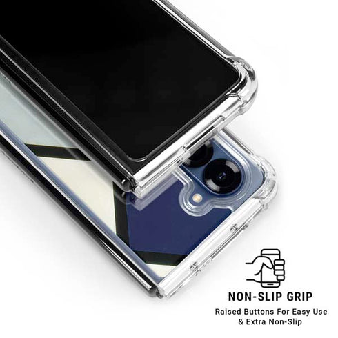 Theo van Doesburg Contra-Composition of Dissonances XVI Galaxy Z Fold6 Clear Case